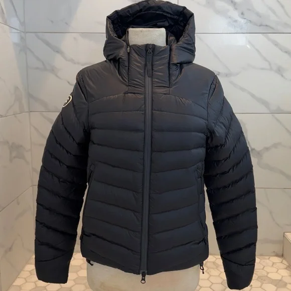 Backcountry Black Teo Down Puffer Jacket Coat Women’s Size XS